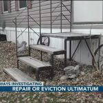 Mobile home tenants in West Omaha have been asked to perform repairs or be evicted