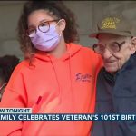 The Omaha World War II veteran is 101 years old