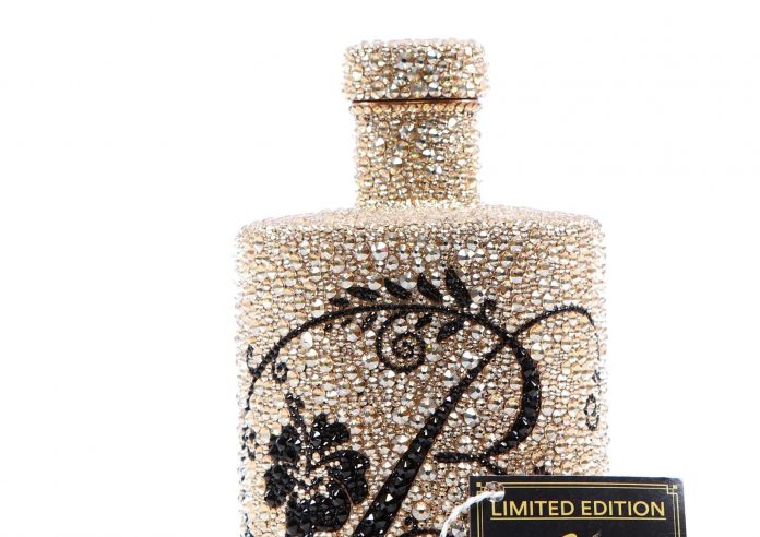 Big charity offer for the Melton Distiller's crystal gin bottle

