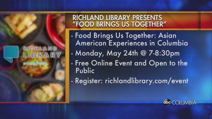 The Richland Library is hosting an online event dedicated to researching Asian food and culture in the Midlands

