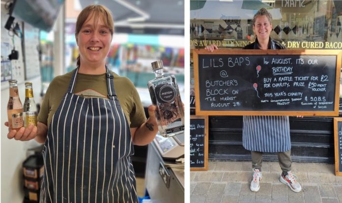 Butcher's Block is holding a third anniversary charity day on Bromsgrove High Street

