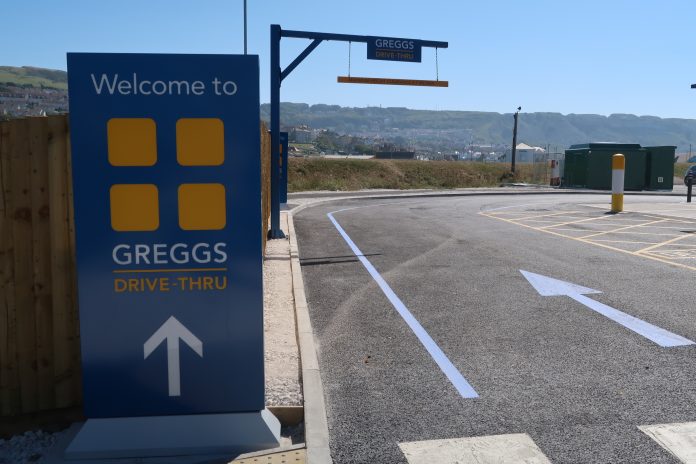 Photos show Greggs new drive-thru after opening in Portland

