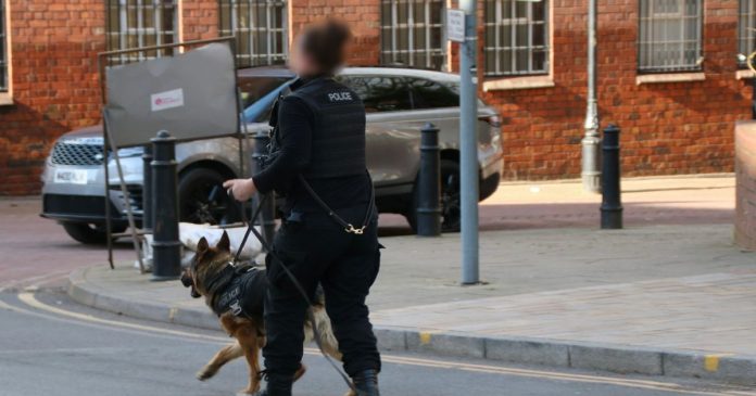 Police 'lock off' Wolverhampton city center to find attacker as teenager seriously injured in stabbed
