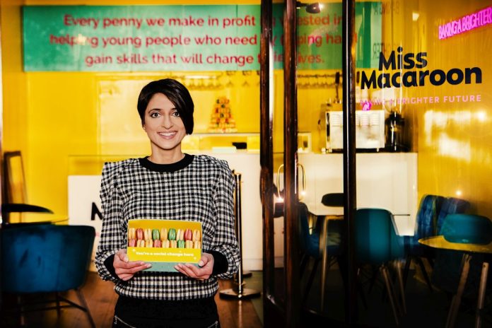 Rosie Ginday, founder of Miss Macaroon, whose products are now being sold in Selfridge